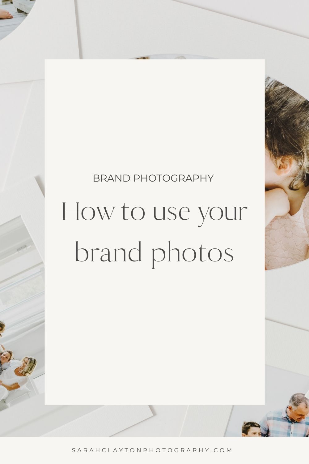 How to use your brand photos